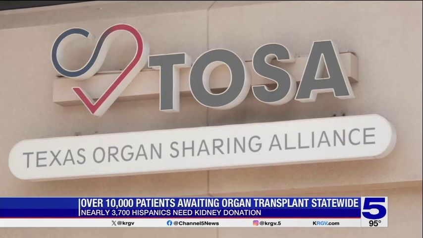 Texas Organ Sharing Alliance says more Hispanic organ donors are needed