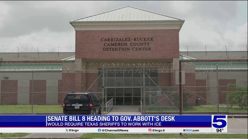 'We have an obligation:' Cameron County sheriff reacts to bill requiring Texas sheriffs to work with ICE