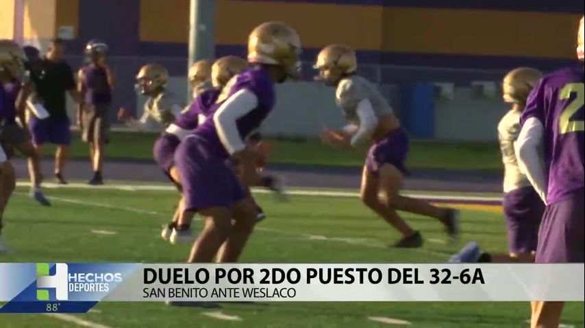 Juego de la semana: San Benito se enfrenta contra Weslaco