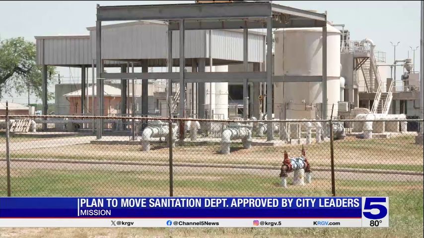 City of Mission approves relocation plan for sanitation department