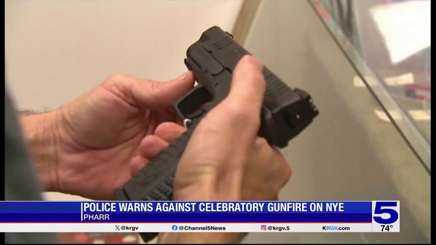 Pharr police warn against celebratory gunfire