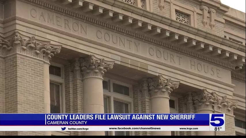 Cameron County Commissioners Court files lawsuit against Sheriff Eric Garza