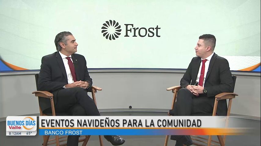 Frost Bank invita a la comunidad a los próximos eventos navideños