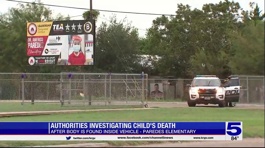 Child found unresponsive inside car at elementary school dies, La Joya ISD says
