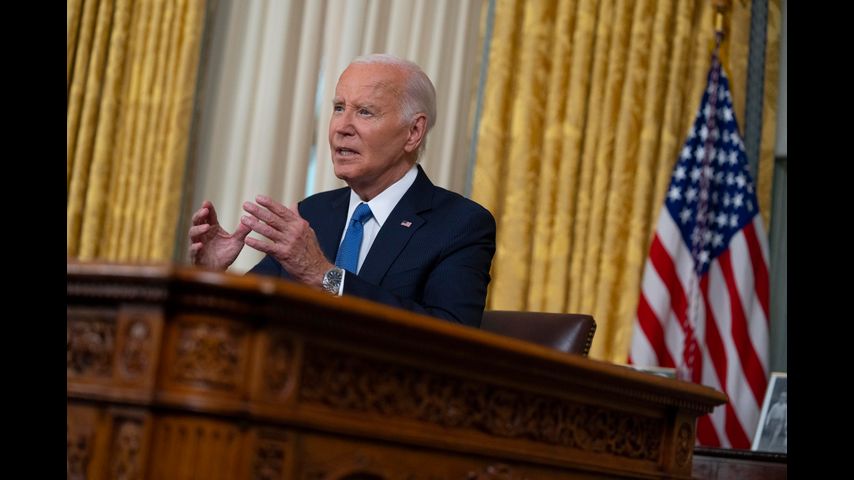 Biden hace llamado a defender la democracia y expone motivos para abandonar la contienda electoral