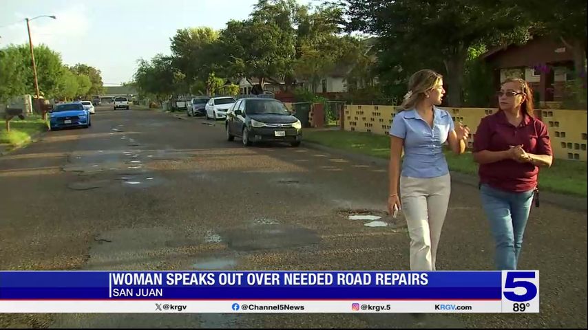 San Juan woman advocating for street repairs