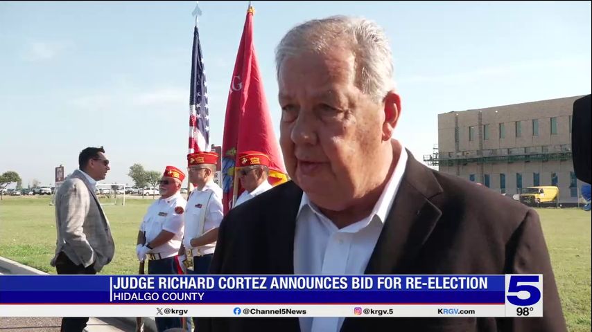 Hidalgo County judge announces bid for reelection