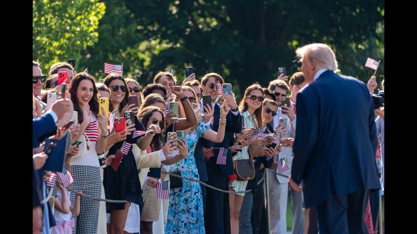 It's a year of rapid change, except when it comes to Trump's approval numbers, AP-NORC polling finds