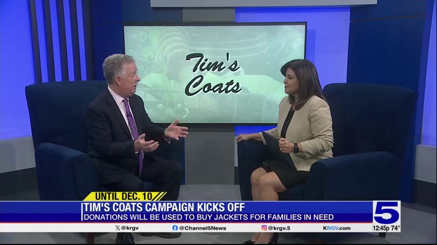 Tim Smith discusses impact of annual Tim's Coats campaign