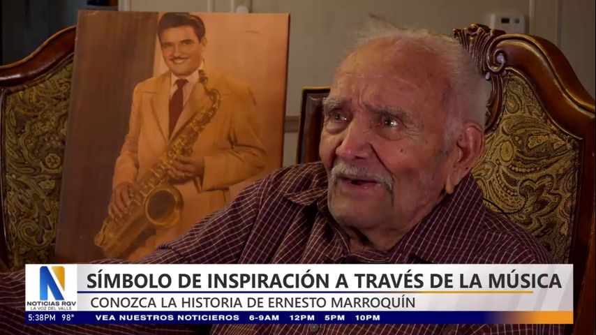 Residente de San Benito cumple 100 años dedicado a la música