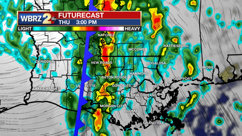 Severe weather risk for New Year's Eve - WBRZ