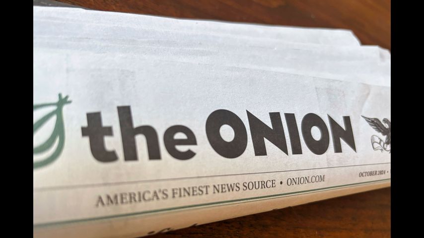 Satire publication The Onion buys Alex Jones' Infowars at auction with Sandy Hook families' backing