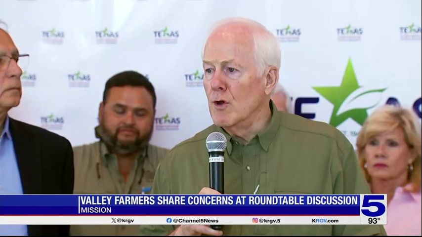 Rio Grande Valley farmers discuss water woes with senators