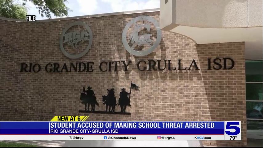 Rio Grande City Grulla ISD student arrested following school threat