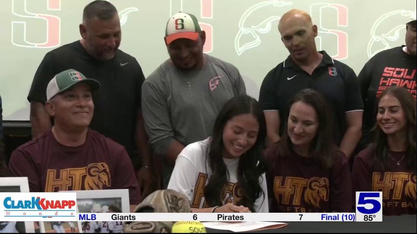 Harlingen South's Ruiz signs for Huston-Tillotson Softball