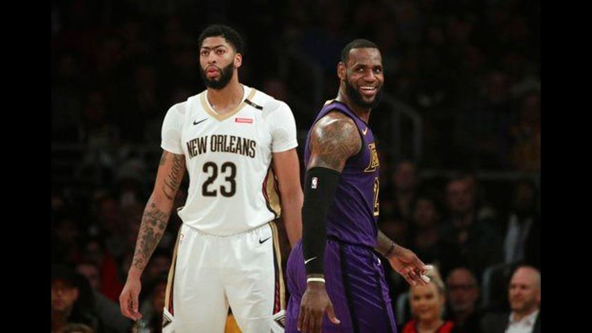 LeBron James gets triple-double, Lakers top Pelicans 112-104