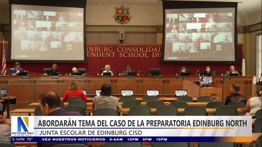 Consejo escolar de Edinburg aborda reunión sobre seguridad en las escuelas