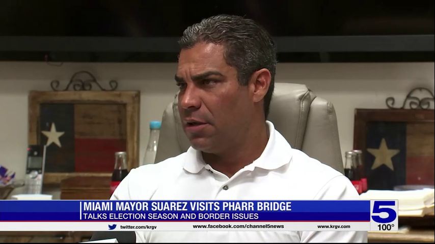 Miami mayor, GOP presidential candidate discusses border issues in Valley visit