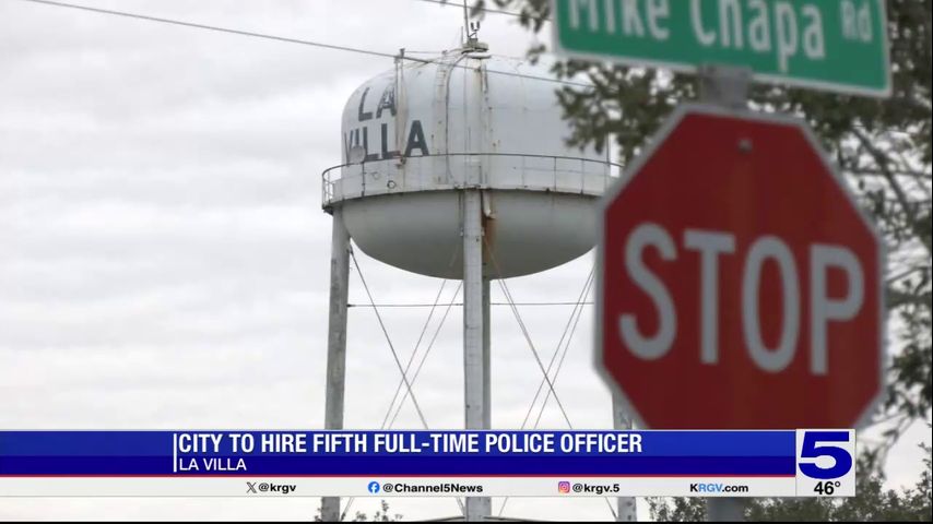 La Villa continues growing police department