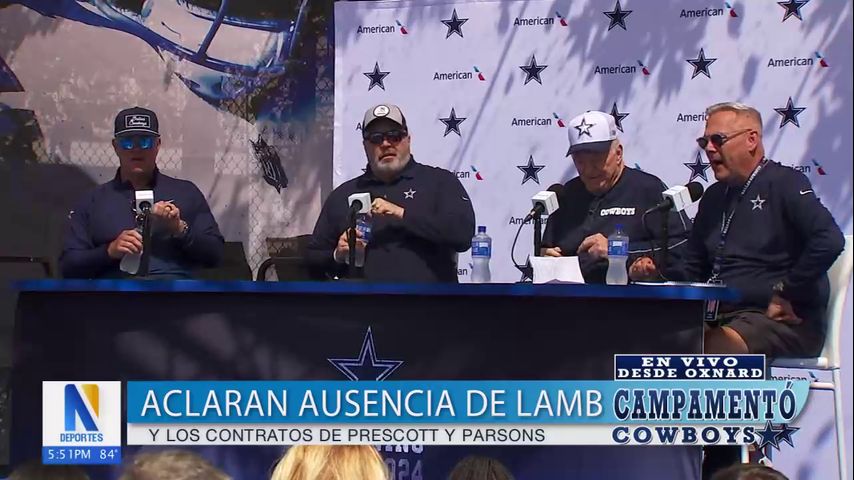 Aclaran las ausencias de Lamb y los contratos de Prescott y Parsons