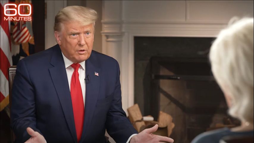 Trump Posts Unedited '60 Minutes' Interview Before It Airs