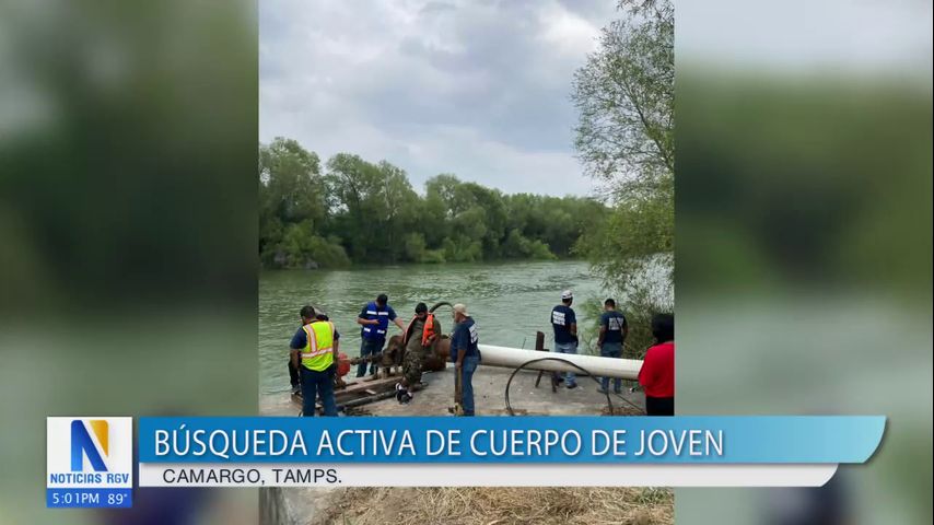 Realizan búsqueda activa de joven desaparecido cerca de Río Grande City