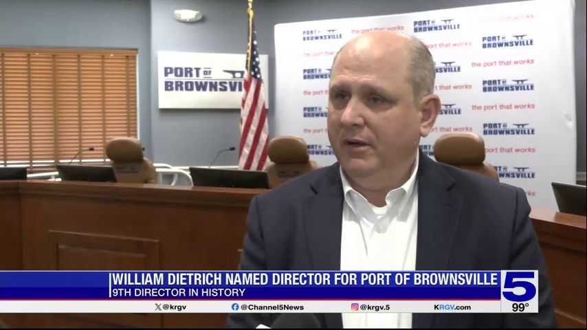 William Dietrich named new director of Port of Brownsville