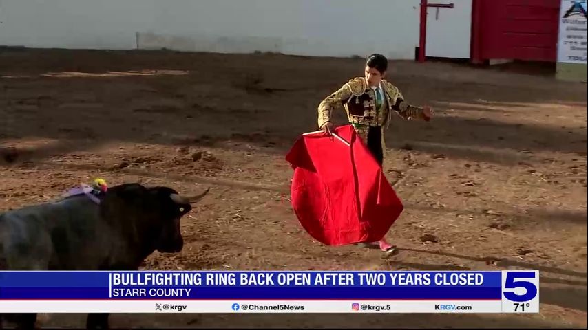 Bloodless bullfighting returns to Starr County