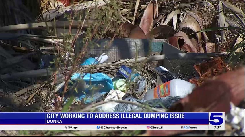 Donna city leaders working to address illegal dumping