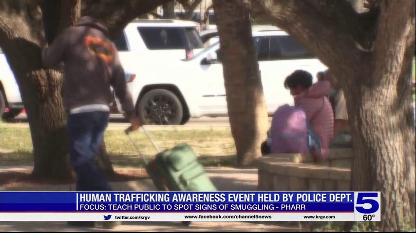 Pharr PD raises awareness of human trafficking cases