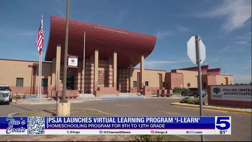 Enrollment now open for PSJA ISD virtual learning program