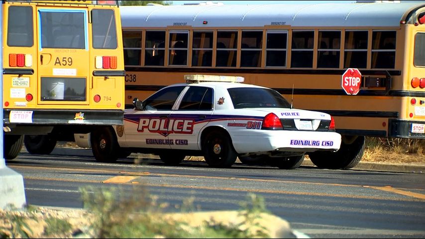 Investigation underway following Edinburg CISD school bus crash