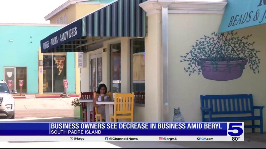 South Padre Island experiences economic hit following Tropical Storm Beryl