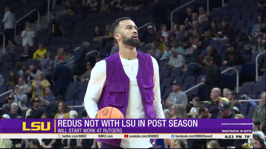 Redus set to leave LSU for Rutgers job ahead of NCAA Tournament