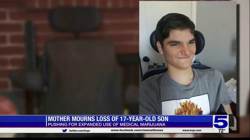 Valley mother mourns loss of son, pushes for expanded use of medicinal marijuana