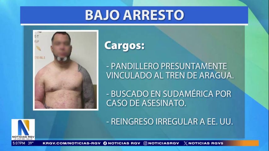 Arrestan a integrante de una pandilla buscado por asesinato cerca de ...