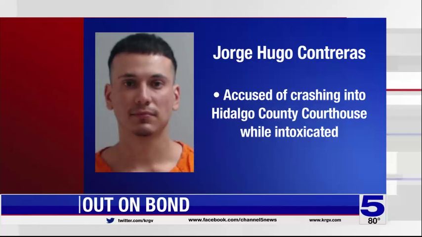 Driver accused of driving into Hidalgo County Courthouse identified