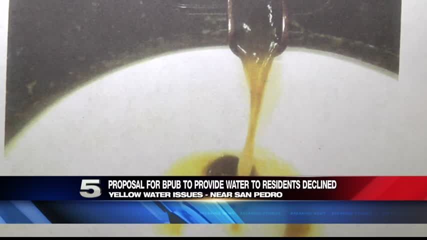 Proposal for Brownsville to Help with Water Issues Declined 