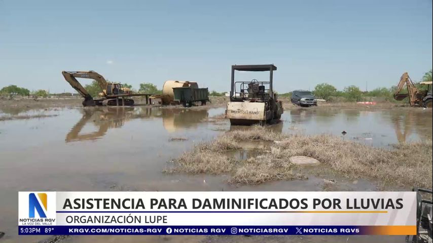 Organización LUPE ofrece asistencia para damnificados por lluvias
