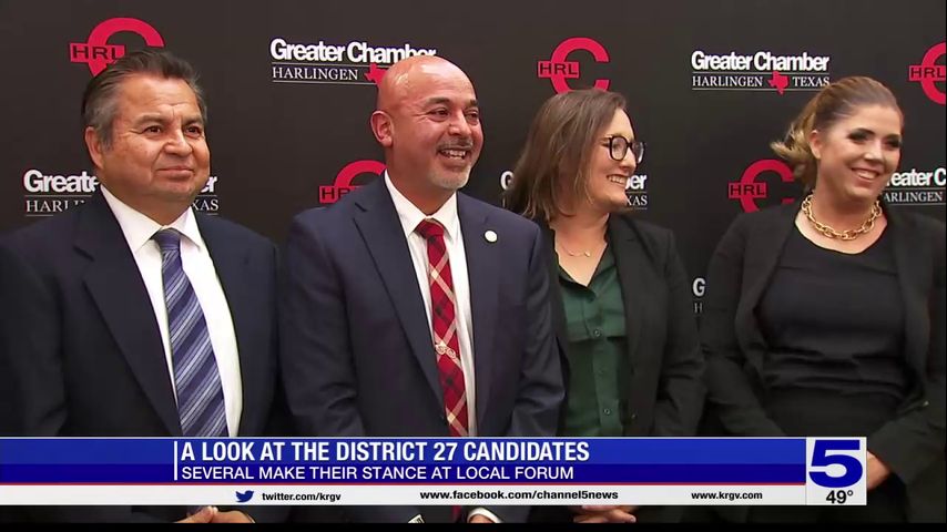 Texas Senate District 27 Democratic candidates make their case during Harlingen forum