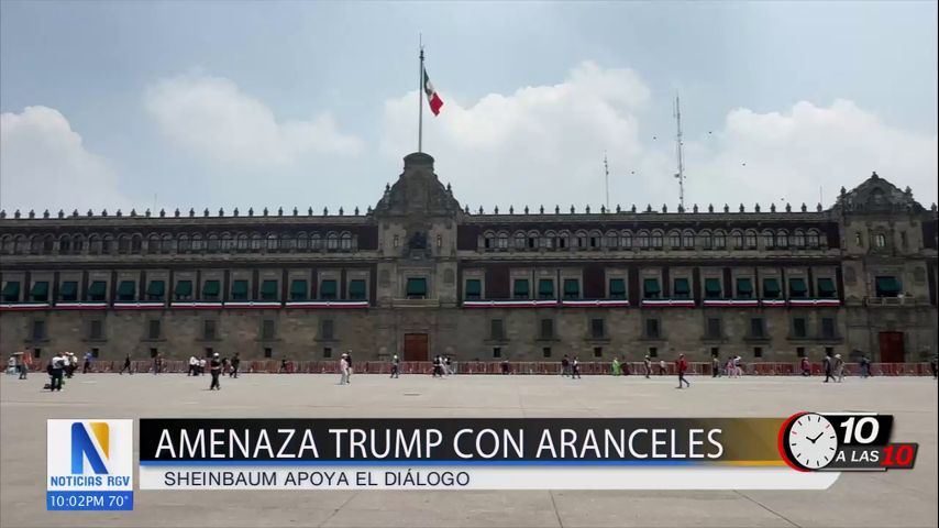 Sheinbaum responde a las amenazas de aranceles de Trump