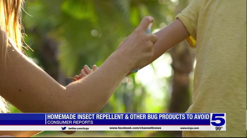 Consumer Reports: DIY insect repellent and other bug products to avoid