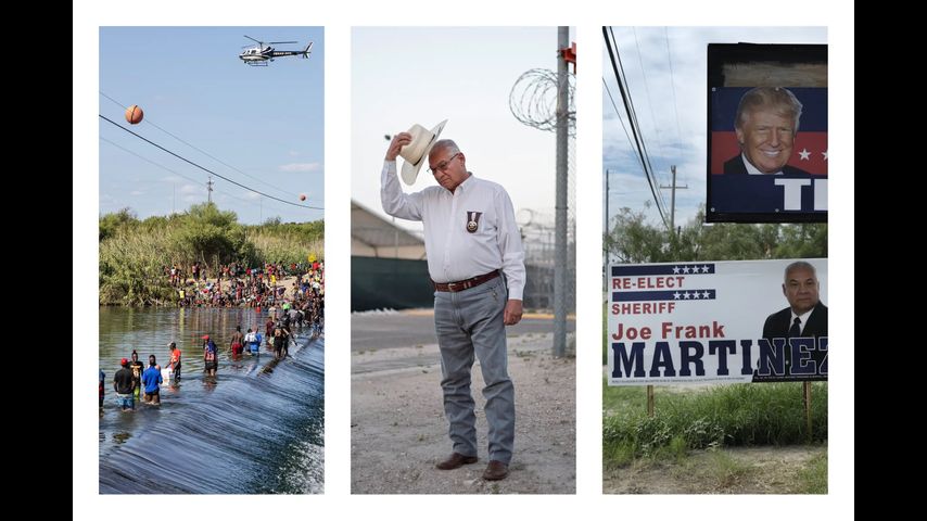 A pro-gun, anti-abortion border sheriff appealed to both parties. Then he was painted as soft on immigration.