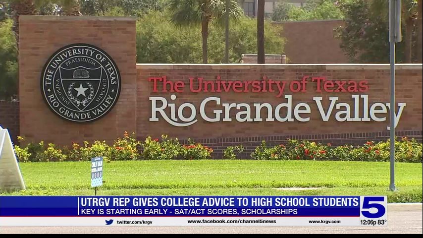 UTRGV provides tips for high school students getting ready for college