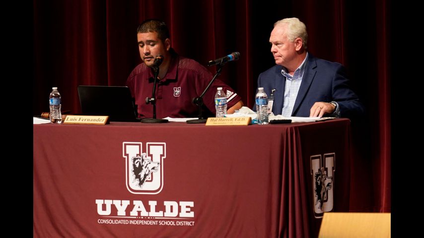 Uvalde school district reveals new security plans during tense school board meeting as parents voice frustration and anger