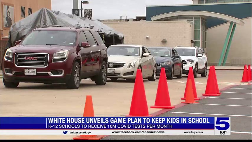 School officials react to Biden’s plan to send more COVID tests to schools