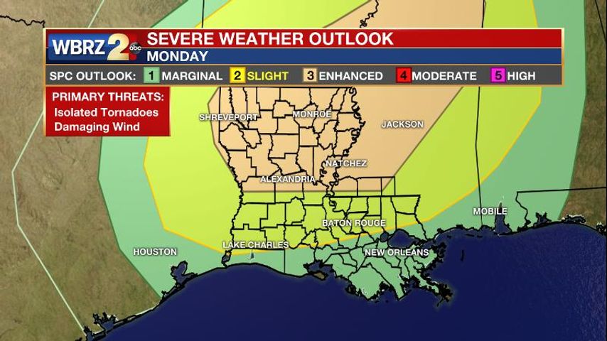 Two severe weather threats: today, tomorrow night
