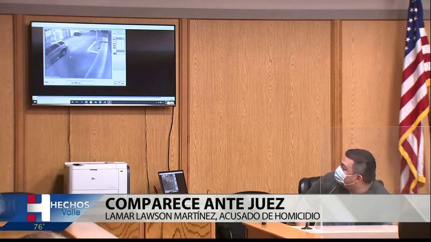 Presentan evidencia en el caso de Lamar Lawson Martínez