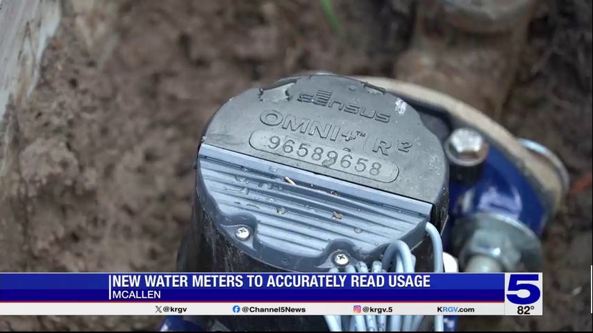 City of McAllen installing new water meters