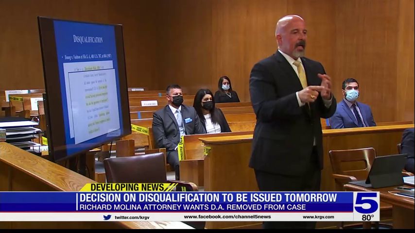 Judge to decide on DA's dismissal from Edinburg mayoral voter fraud case Tuesday